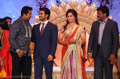 Ram Charan Wedding Reception Photos, Ram charan Upasana Marriage Reception