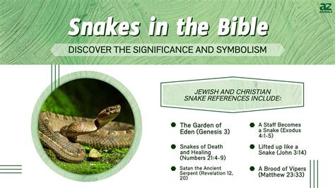 Discover the Significance and Symbolism of Snakes in the Bible - A-Z ...