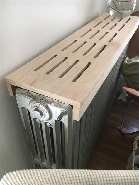 Poplar, Pine wood Radiator Heater Top Cover Shelf, 3/4 thick 4 inches ...