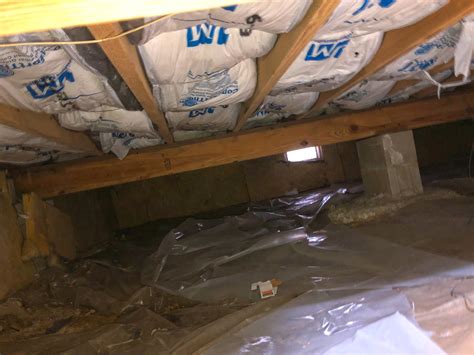 Attic Insulation - Adding Much Needed Insulation to Crawl Space in Toms ...