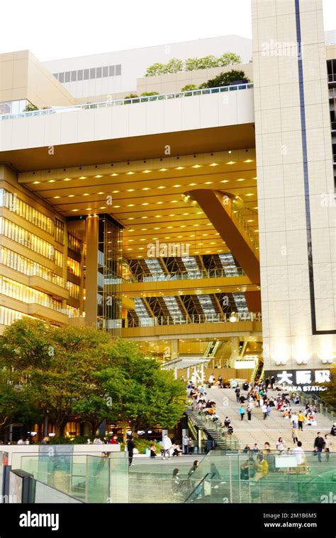 Shopping mall directly connected to Osaka Station Stock Photo - Alamy