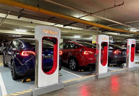 Tesla Supercharger available at Freeport A’Famosa Outlet, Melaka.