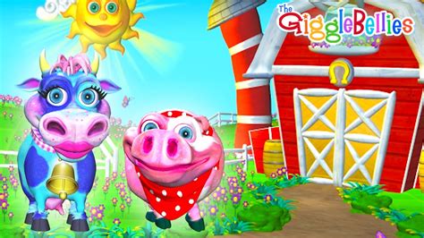 Old MacDonald Had a Farm 🐷 | Animal Songs for Children | GiggleBellies ...