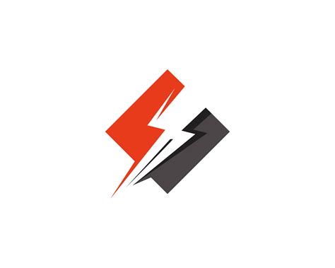 Flash thunderbolt logo template vector 596888 Vector Art at Vecteezy