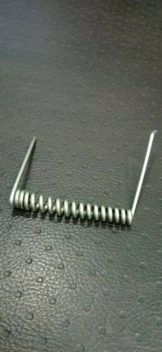 Silver Stainless Steel Torsion Springs, For Textile Industries, Wire Diameter: 12 mm at Rs 10 ...