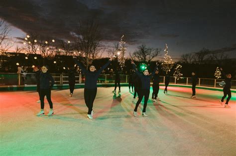 Dublin's Outdoor Ice Skating Rink At Riverside Crossing Park Is Open