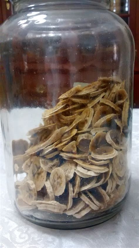 Dehydrated Banana Chips - Preserved Home