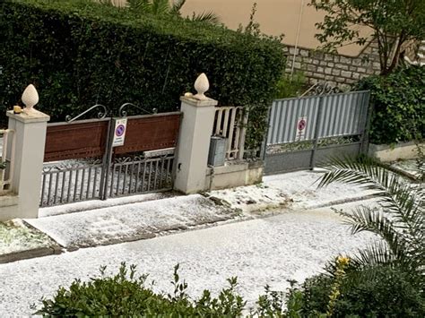 Cronaca Meteo Toscana: temporale con graupel a Pisa, i video e le foto ...