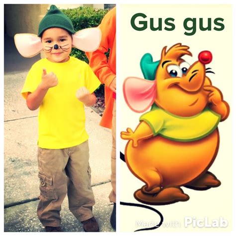 Gus Gus the mouse costume from Cinderella! | Cinderella halloween costume, Family halloween ...