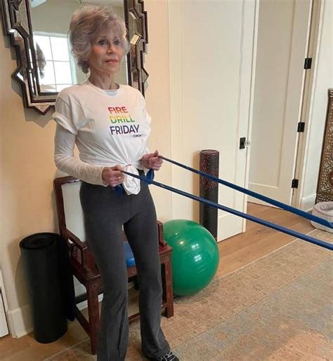 Jane Fonda's appearance stuns fans in new workout photos | HELLO!