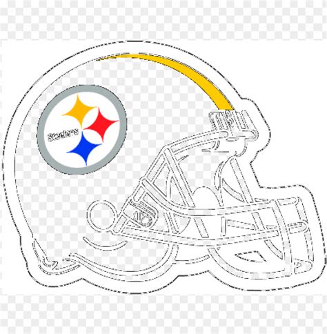 Free download | HD PNG vector premium pittsburgh steelers helmet vector ...