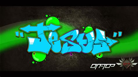 Jesus Graffiti Graphic(On-Top) by richie2592 on DeviantArt