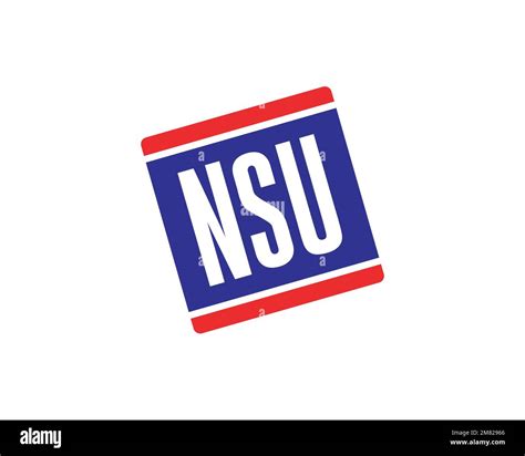 Logo nsu Banque d'images détourées - Alamy