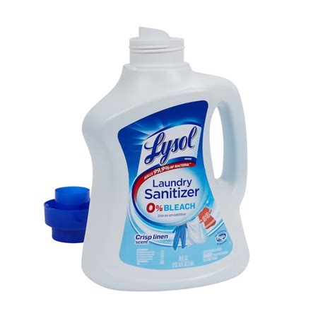 LYSOL 90-fl oz Crisp HE Laundry Sanitizer Additive in the Laundry Detergent department at Lowes.com