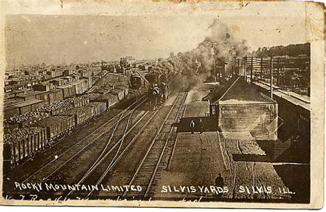 The National Railroad Postcard Museum: Silvis, Illinois Yards