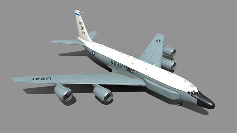 Boeing RC-135 - Buy Royalty Free 3D model by Tim Samedov (@citizensnip) [c1dff58] - Sketchfab Store