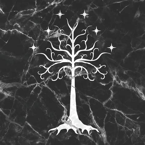 White Tree of Gondor Digital Art by Lilliana Franecki - Fine Art America