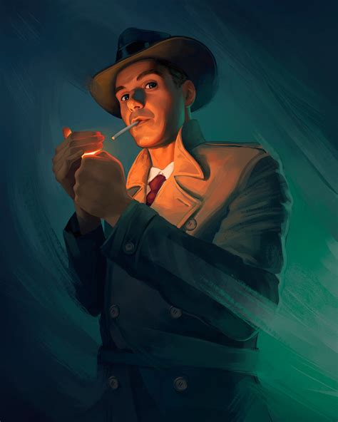 1950s Detective on Behance