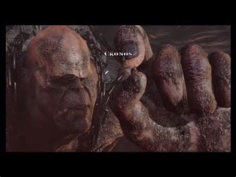 God of War 3 kratos vs Cronos - YouTube