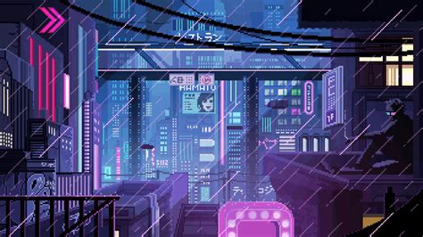 Cyberpunk Pixel Wallpapers - Wallpaper Cave