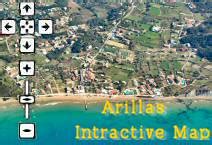 Maps of Arillas Corfu - Arillas Corfu