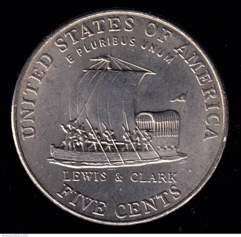 Jefferson Nickel 2004 P Keelboat, Nickel (5 Cenți), Jefferson ...