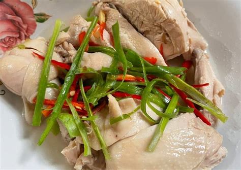 Resep Ayam Rebus Ala Ta Wan gampang, sehat dan nikmat oleh Indah Elvanita - Cookpad