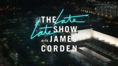 The Late Late Show with James Corden - V1 Open - YouTube