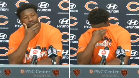 Roquan Smith Cries, Cuts Presser Short After Robert Quinn Trade