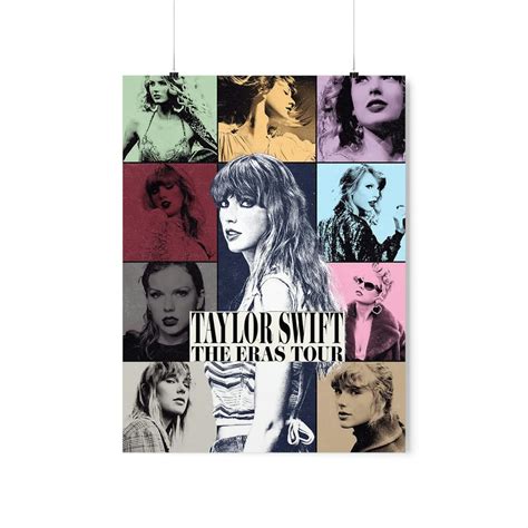 Taylor Swift ERAS Tour Poster Premium Matte Vertical Posters - Etsy Canada