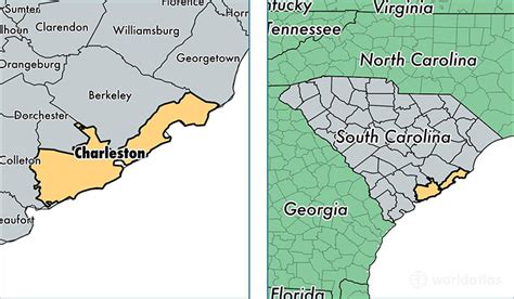 Charleston County Map