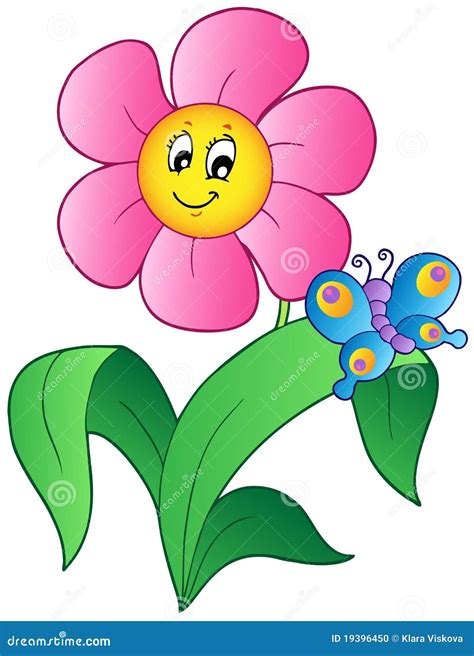 Cartoon Sun Flower Grew | CartoonDealer.com #77263781