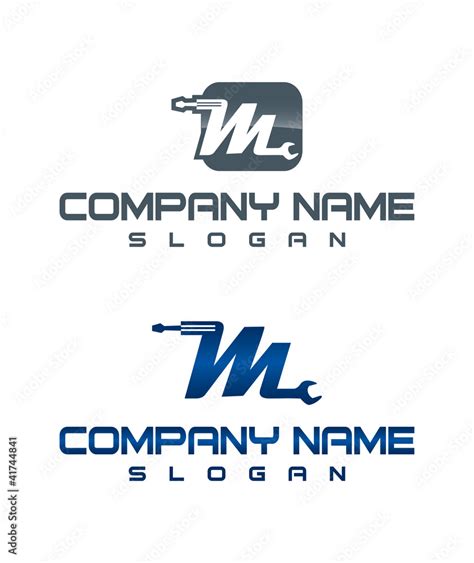 mechanic logo Stock Vector | Adobe Stock