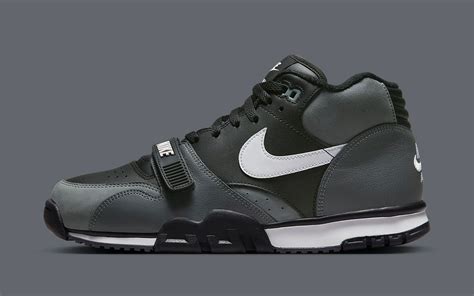 The Nike Air Trainer 1 Appears in New Black, Grey and White Colorway ...