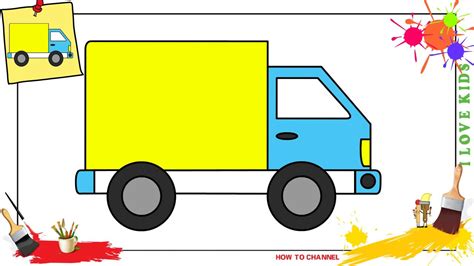 30+ Trends Ideas Easy Truck Drawing For Kids - Easy to Draw