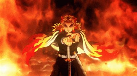 Download Senjuro Rengoku Anime Demon Slayer: Kimetsu No Yaiba Gif - Gif ...