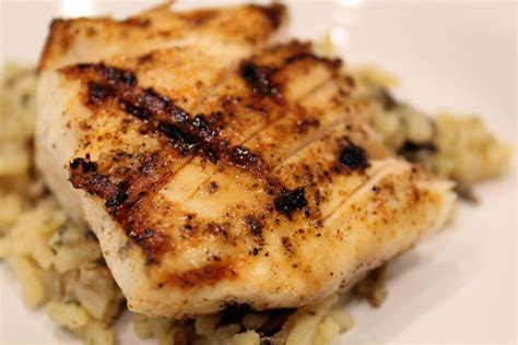 Grilled Fresh Coastal Amberjack Seafood Recipe - Midlife Snowbird