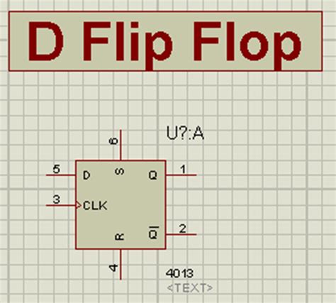 D Type Flip Flop Circuit Diagrams In Proteus The Engineering Projects | Images and Photos finder