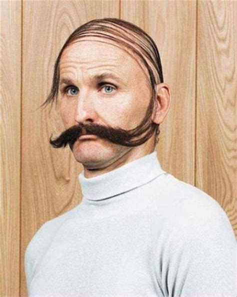 17 people who refuse to accept their baldness! | Comb over, Hair day, Crazy hair