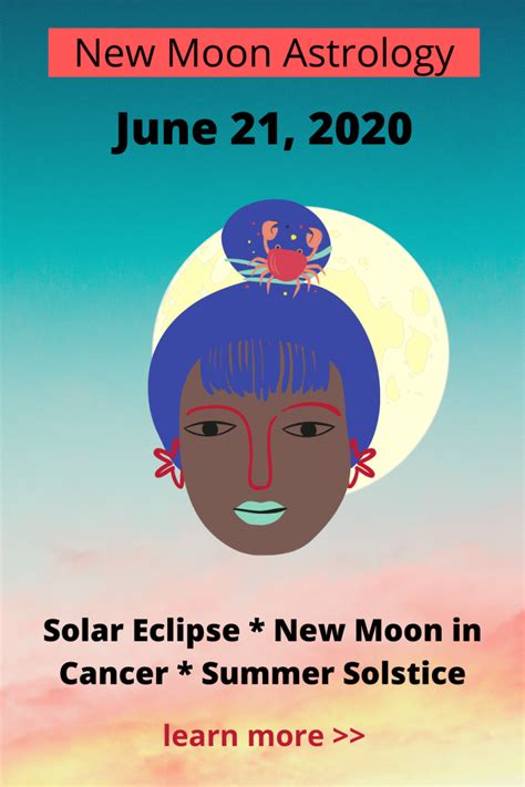 Solar Eclipse June 21, 2020 - The New Moon in Cancer