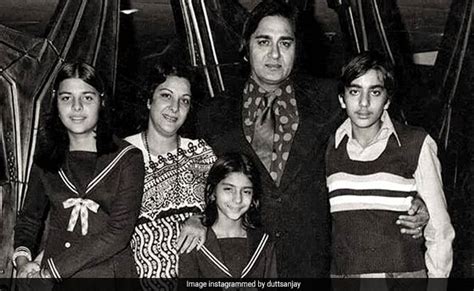 Sunil Dutt And Nargis In Sanjay Dutt's Old Is Gold Family Pic