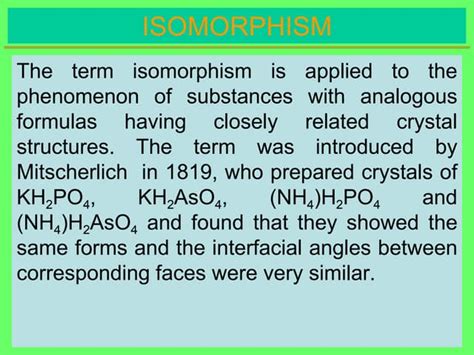 ISOMORPHISM & POLYMORPHISM.ppt