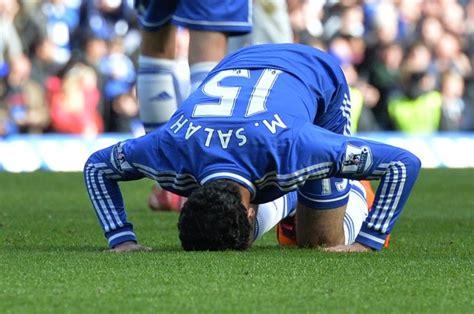 Chelsea's thumping of Arsenal saw Liverpool hero Mohamed Salah score first Premier League goal ...