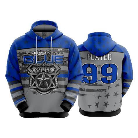 2734 FD Hoody MY-HERO-WEARS-BLUE – Mojo USA