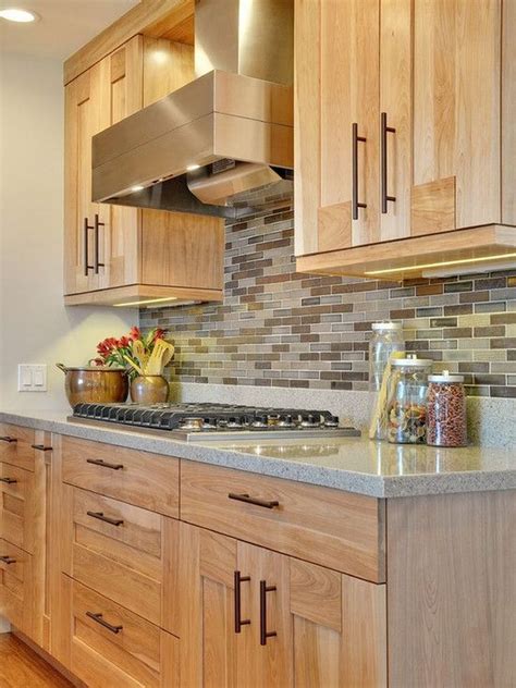 Beautiful Kitchen Backsplash Ideas With Oak Cabinets - Kitchen Ideas