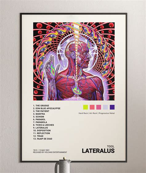 Tool - Lateralus, Album Cover Poster Print | Architeg Prints