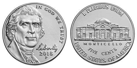 2018 P Jefferson Nickel Coin Value Prices, Photos & Info