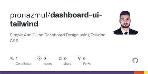 GitHub - pronazmul/dashboard-ui-tailwind: Simple And Clean Dashboard Design using Tailwind CSS