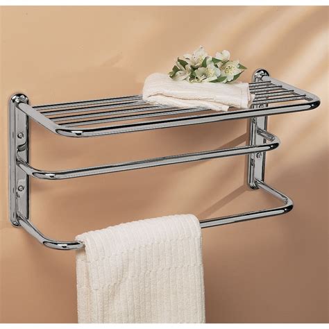 Gatco Spa Towel Rack, 3 Tier - Polished Chrome