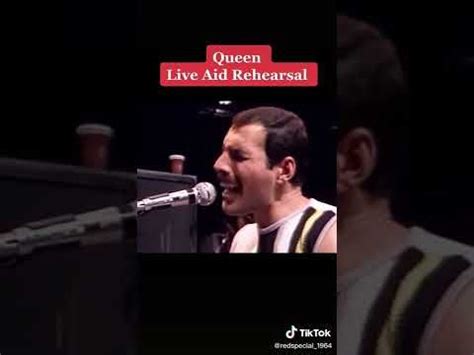 Queen Live Aid Rehearsal